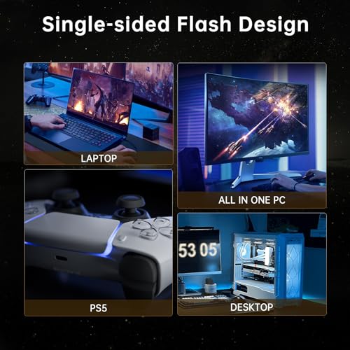 Fikwot 2TB NVMe M.2 Gaming SSD Up to 7300MB/s