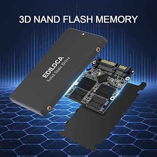 Ediloca 1TB 2.5" SATA SSD for Gaming Laptops