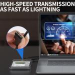 USB 3.0 2.5" Hard Drive Enclosure with LED