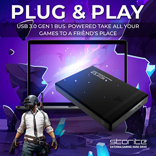 Storite 500GB Portable Gaming External Hard Drive