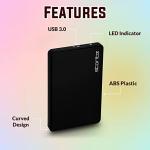 Storite 320GB Portable External Hard Drive - Black