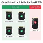 RSHTECH 10Gbps M.2 NVMe SSD Enclosure Adapter