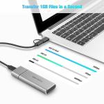 RSHTECH 10Gbps M.2 NVMe SSD Enclosure Adapter