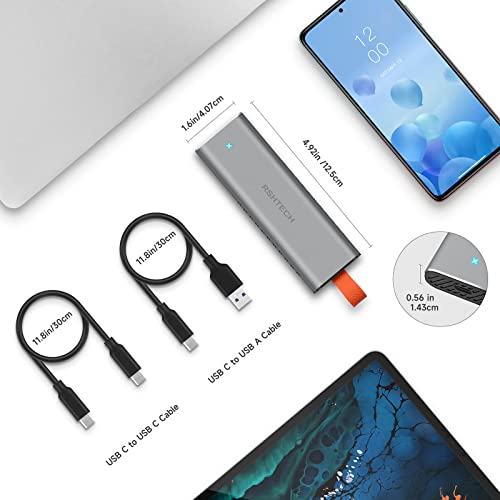 RSHTECH 10Gbps Aluminum SSD Enclosure for NVMe
