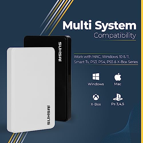 Suhsai 500GB Portable USB 3.0 Gaming HDD