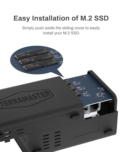 TERRAMASTER D5 Hybrid 5-Bay USB Storage Enclosure