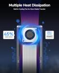 ORICO 40Gbps M.2 NVMe SSD Cooling Enclosure