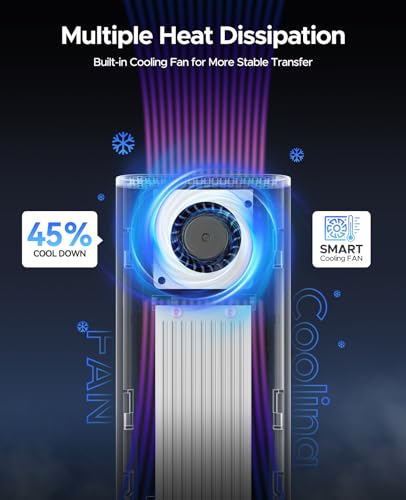 ORICO 40Gbps M.2 NVMe SSD Cooling Enclosure