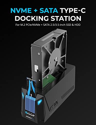 SABRENT M.2 NVMe/SATA USB-C Docking Station