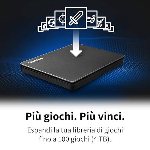 Toshiba 2TB Canvio Gaming Portable Hard Drive