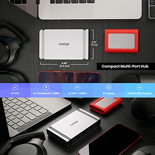 CalDigit Thunderbolt 4 Element Hub with 8K Support