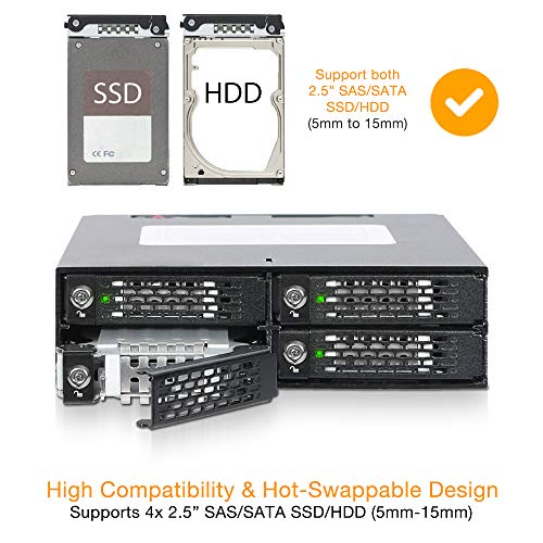 Icy Dock 4-Bay HDD/SSD Metal Cage