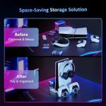 NexiGo PS5 Silent Cooling Stand with RGB Light