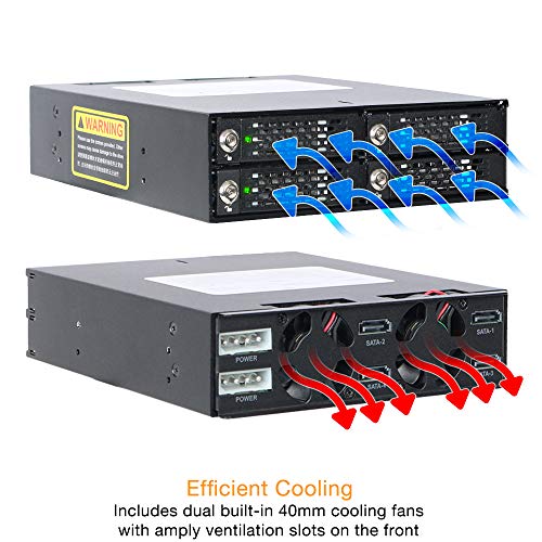 Icy Dock 4-Bay HDD/SSD Metal Cage