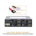 Icy Dock 4-Bay HDD/SSD Metal Cage