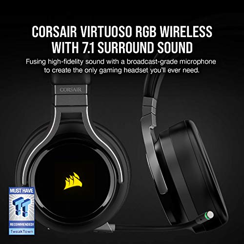 CORSAIR VIRTUOSO RGB Wireless Gaming Headset