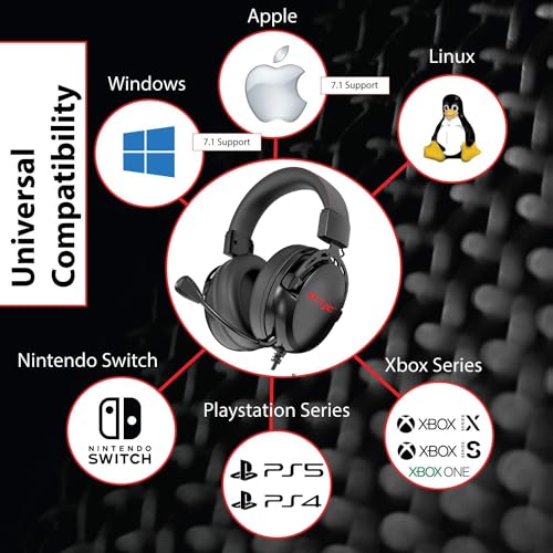 SUMVISION SERAPH Wired 7.1 Gaming Headset