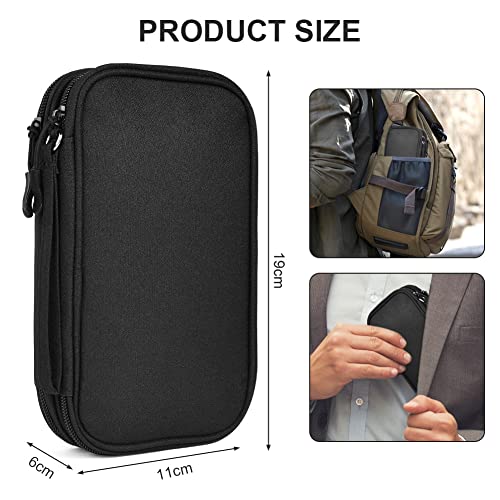 AMFUN Portable Hard Drive and Cable Organizer Bag