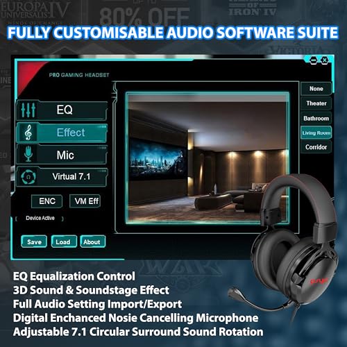 SUMVISION SERAPH Wired 7.1 Gaming Headset