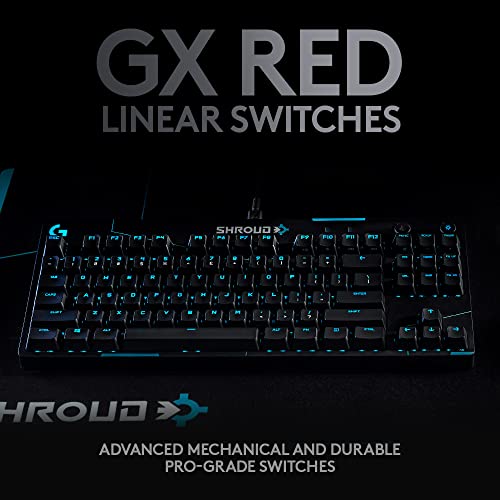 Logitech G PRO TKL Shroud Edition Gaming Keyboard