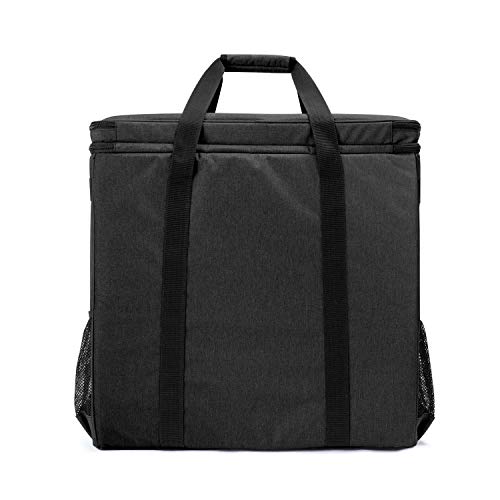 CURMIO Double-Layer Laptop Carrying Case - Black