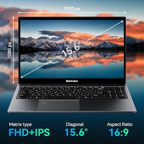 Blackview 15.6" FHD Gaming Laptop, 12th Gen CPU