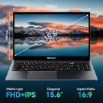 Blackview 15.6" FHD Gaming Laptop, 12th Gen CPU