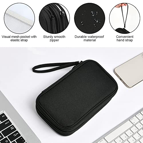 AMFUN Portable Hard Drive and Cable Organizer Bag