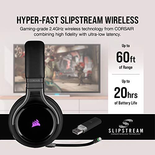 CORSAIR VIRTUOSO RGB Wireless Gaming Headset