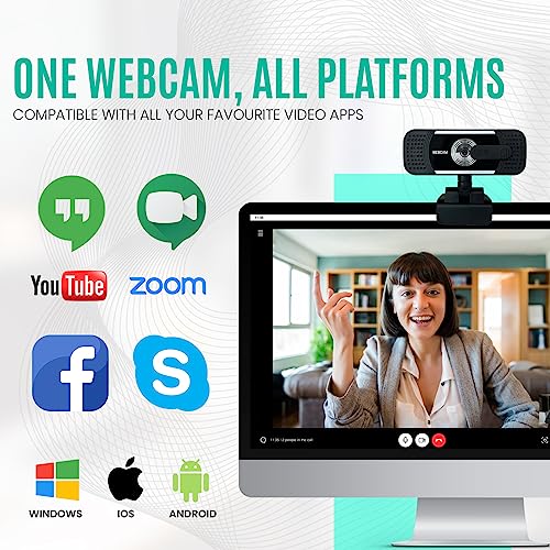 1080p HD Webcam for Gaming and Streaming