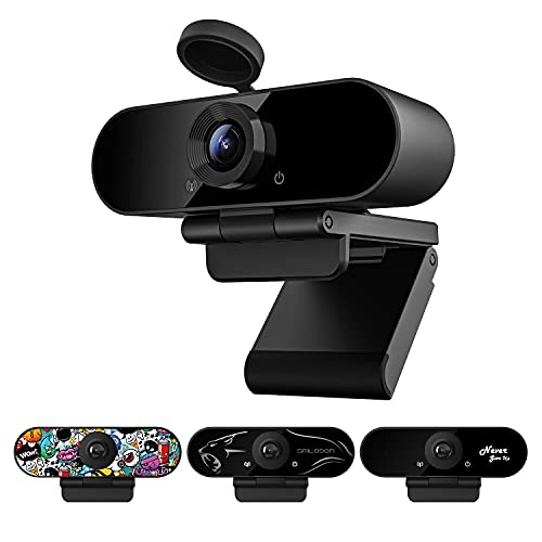 Smilodon 1080P HD Webcam with Wide Angle & Mic
