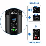 Veetop USB Condenser Microphone for Gaming & Streaming