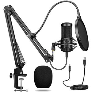 Enocos Cardioid USB Microphone for Gaming & Streaming
