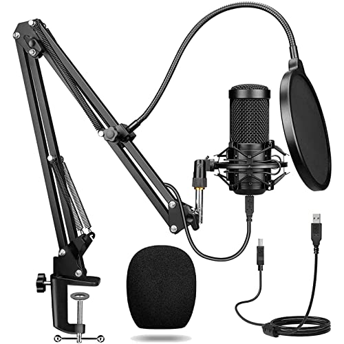 Enocos Studio Cardioid Microphone for Gaming & Streaming