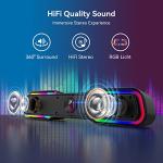 RGB Gaming Speakers for Desktop and Laptop