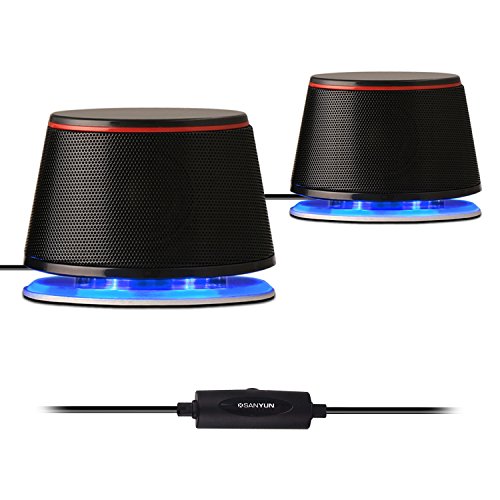 Sanyun SW102 USB Powered Stereo Multimedia Speakers