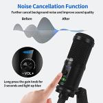 Veetop USB Condenser Microphone for Gaming & Streaming