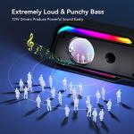 RGB Gaming Speakers for Desktop and Laptop