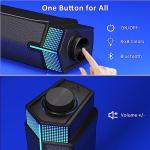 Jeecoo M20 Bluetooth Gaming Speakers with Lighting