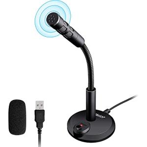 Veetop Omnidirectional USB Microphone for Gaming and Chat