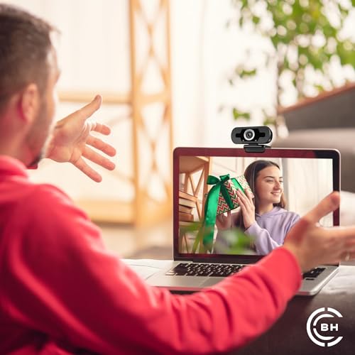 High-Definition Webcam with Privacy Cover & Tripod