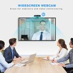 ASHU 1080P HD Webcam with Dual-Mic & Autofocus