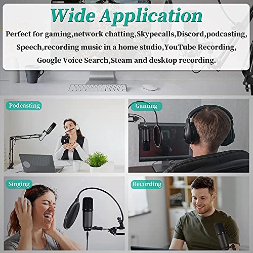 Enocos Studio Cardioid Microphone for Gaming & Streaming