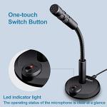 Veetop Omnidirectional USB Microphone for Gaming and Chat