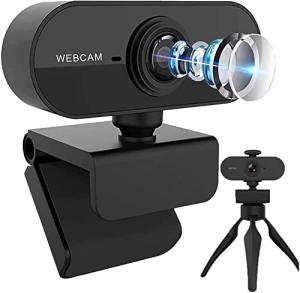 Full HD 1080P Webcam with Microphone for Gaming