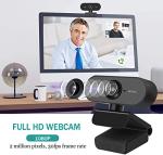 Full HD 1080P Webcam with Microphone for Gaming