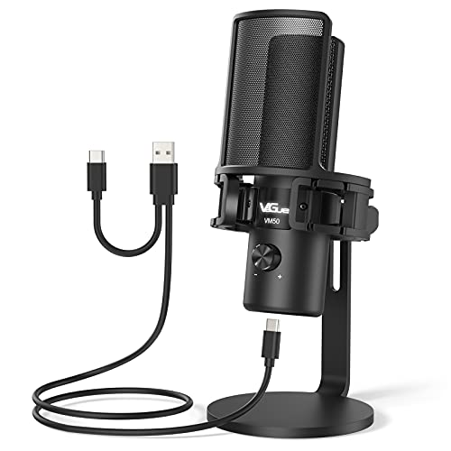 VeGue USB Cardioid Condenser Microphone for Gaming