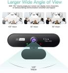 ARVIEMI 1080P HD Webcam with Tripod & Microphone