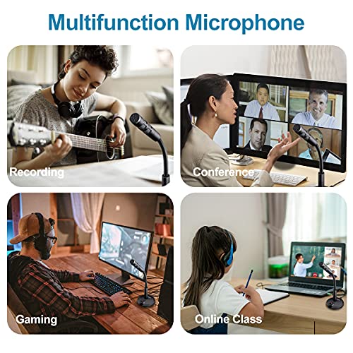 Veetop Omnidirectional USB Microphone for Gaming and Chat