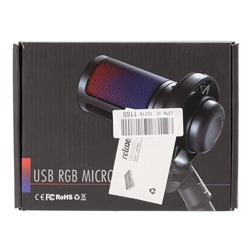 COCONISE USB Gaming Microphone with RGB Features